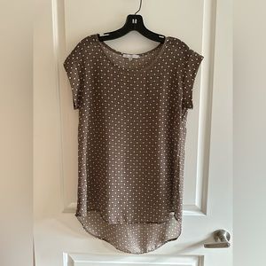 Annalee + Hope Size Small Sheer Blouse